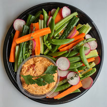 Load image into Gallery viewer, Prepared Board | 12&quot; Veggies &amp; Dip
