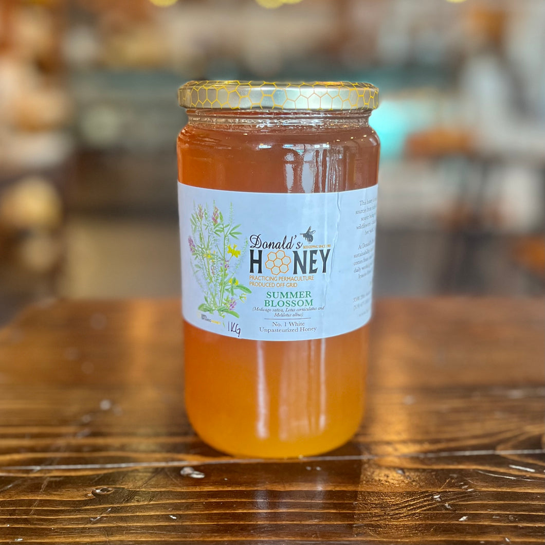 Donald's Honey | Summer Blossom Unpasteurized (1kg)