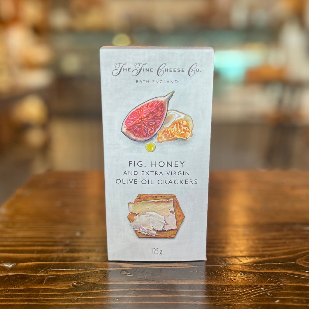 Fig, Honey & Extra Virgin Olive Oil Crackers | The Fine Cheese Company
