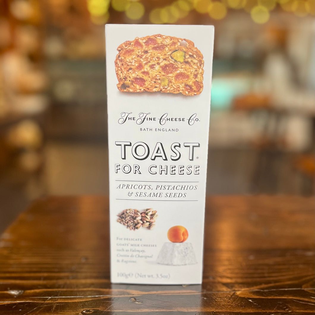Toast For Cheese (Apricots, Pistachios & Sesame Seeds) | The Fine Cheese Company