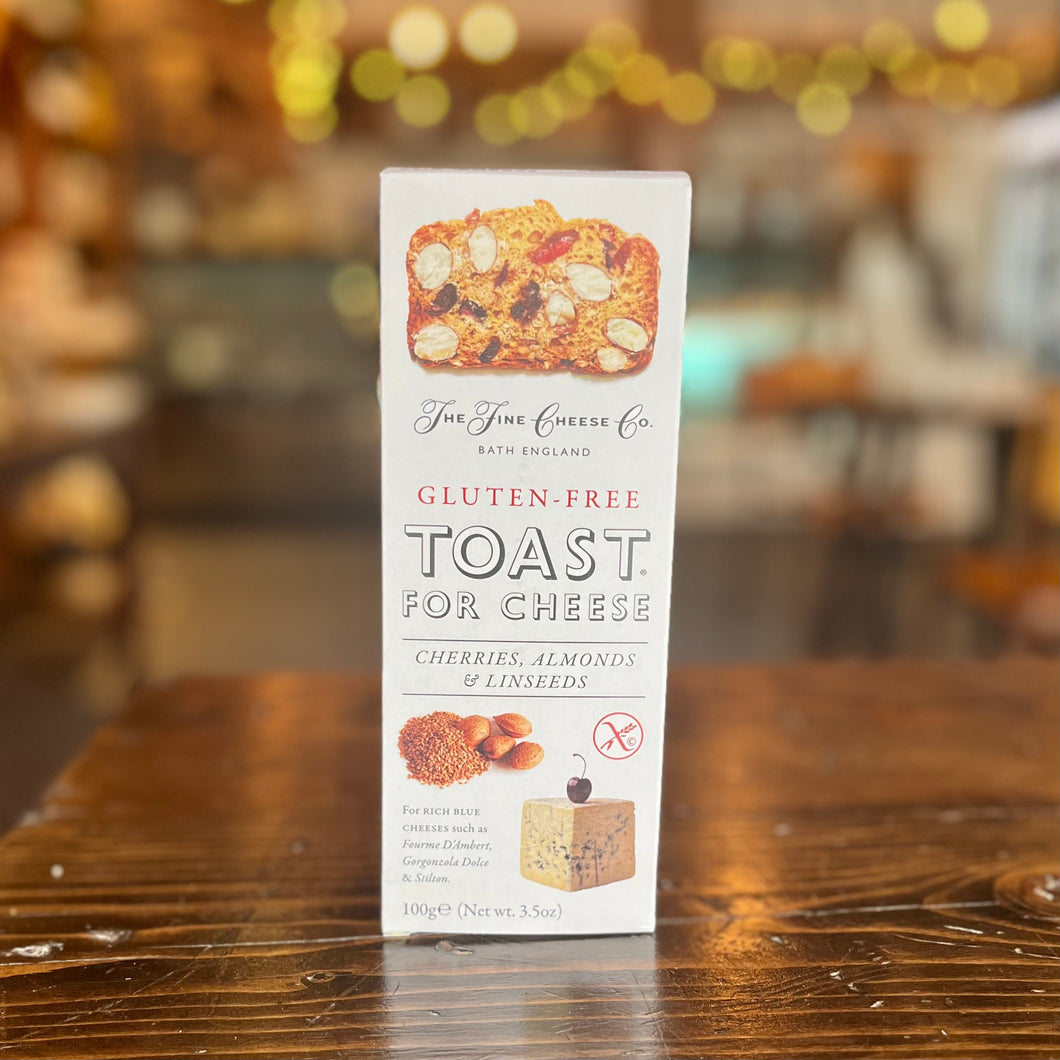 Gluten-Free Toast For Cheese (Cherries, Almonds & Linseeds) | The Fine Cheese Company