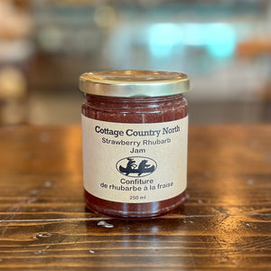 Strawberry Rhubarb Jam | Cottage Country North