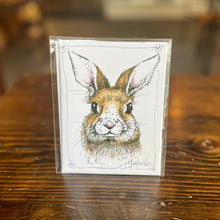 Load image into Gallery viewer, Greeting Card (Bunny) | Salty Hag Studio
