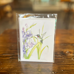 Greeting Card (Hummingbird) | Salty Hag Studio