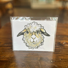 Load image into Gallery viewer, Greeting Card (Happy Sheep) | Salty Hag Studio
