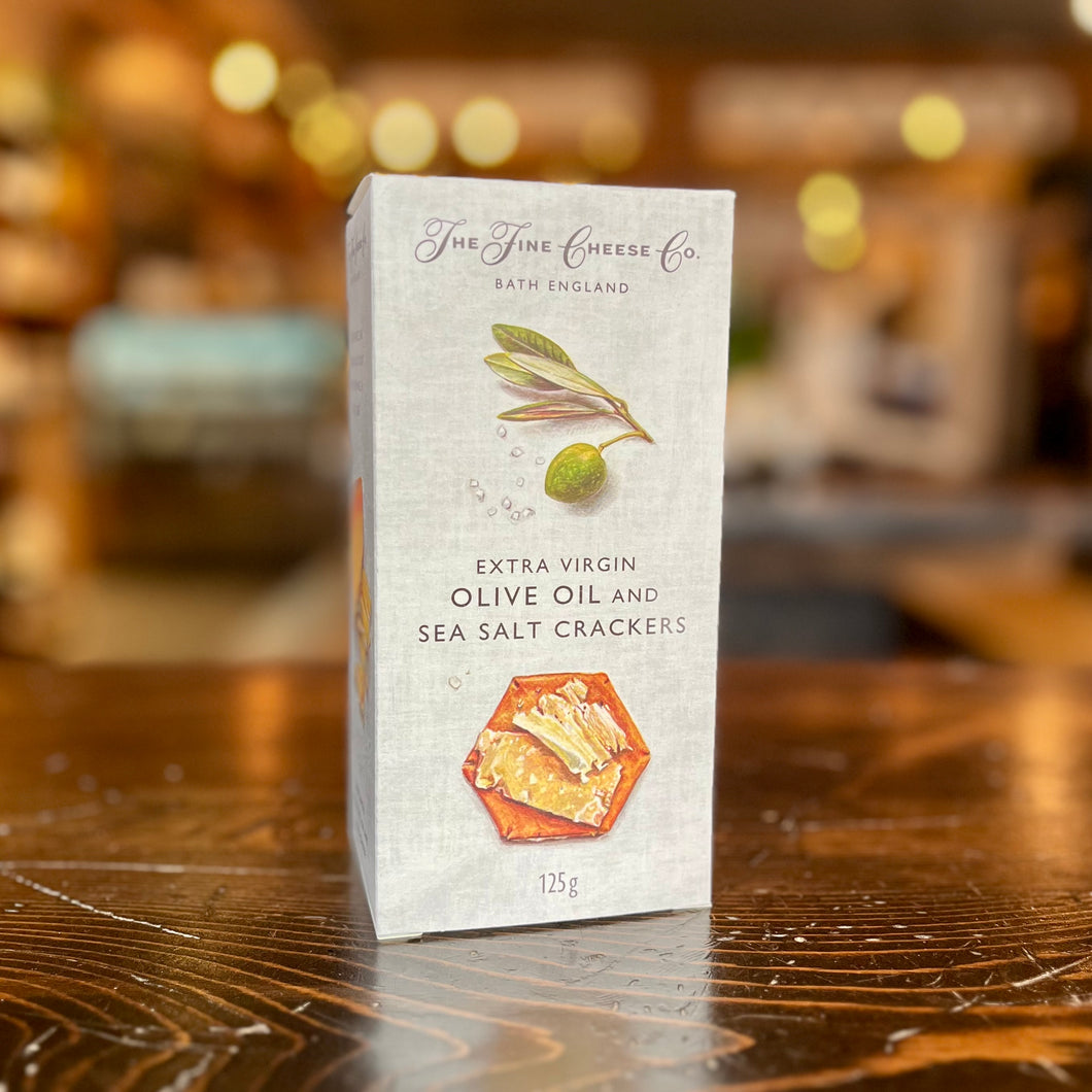 Extra Virgin Olive Oil & Sea Salt Crackers | The Fine Cheese Company