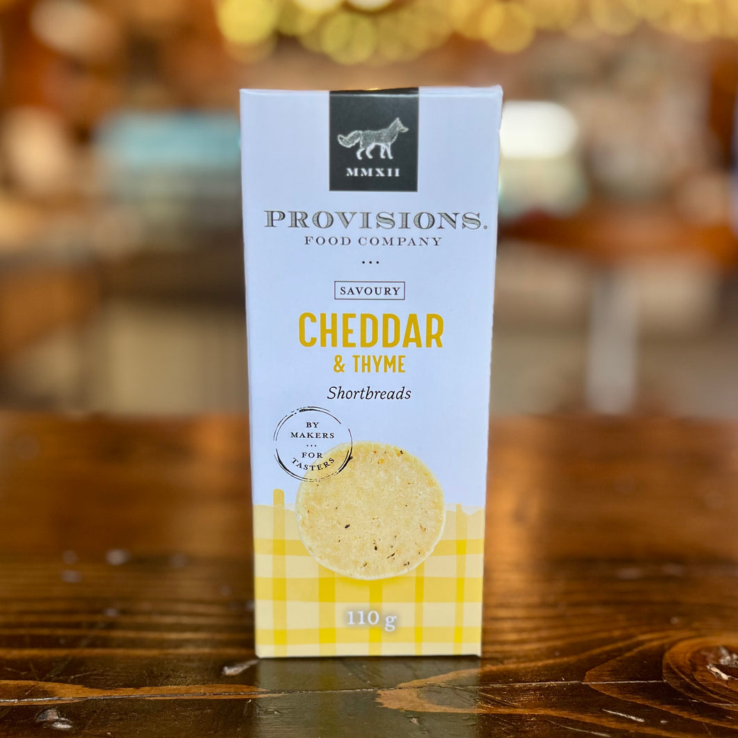 Savory Cheddar & Thyme Shortbreads | Provisions