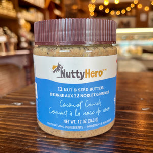 NuttyHero Nut & Seed Butter | Coconut Crunch