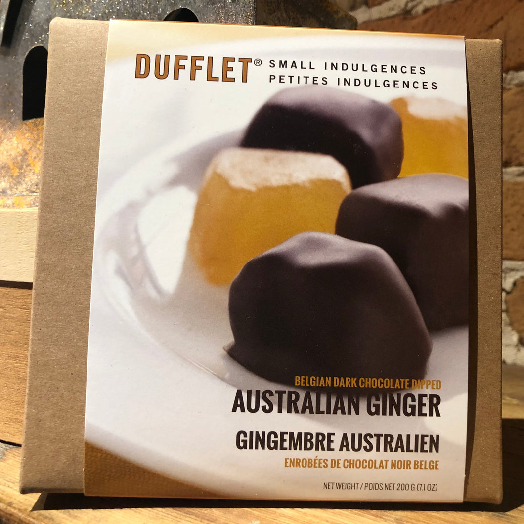 Chocolate Dipped Australian Ginger | Dufflet